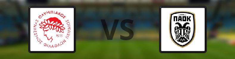 Olympiakos - Paok odds, speltips, resultat i Grekiska Superligan