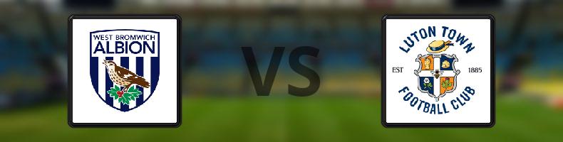 West Bromwich - Luton odds, speltips, resultat i EFL Championship