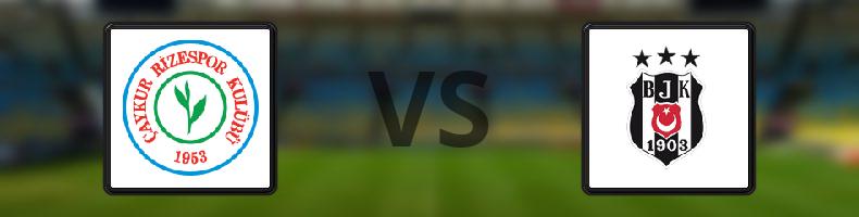 Çaykur Rizespor - Besiktas odds, speltips, resultat i Süper Lig