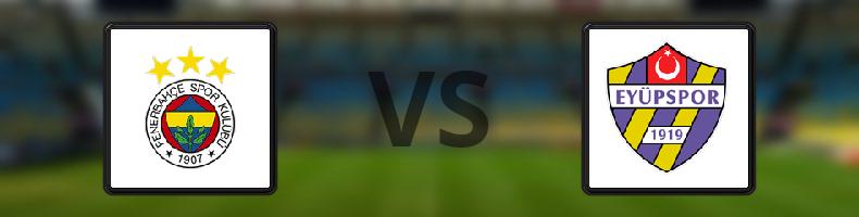 Fenerbahçe - Eyüpspor odds, speltips, resultat i Süper Lig