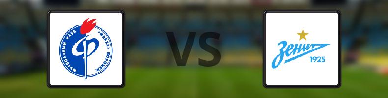 FC Fakel - Zenit odds, speltips, resultat i Ryska Premier League