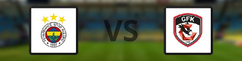 Fenerbahçe - Gazişehir Gaziantep odds, speltips, resultat i Süper Lig