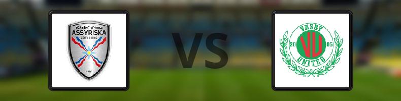 Assyriska - Athletic Eskilstuna odds, speltips, resultat i Division 1