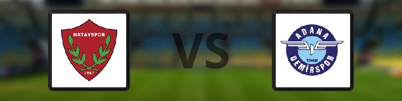 Hatayspor - Adana Demirspor odds, speltips, resultat i Süper Lig