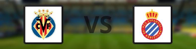 Villarreal - Espanyol odds, speltips, resultat i La Liga