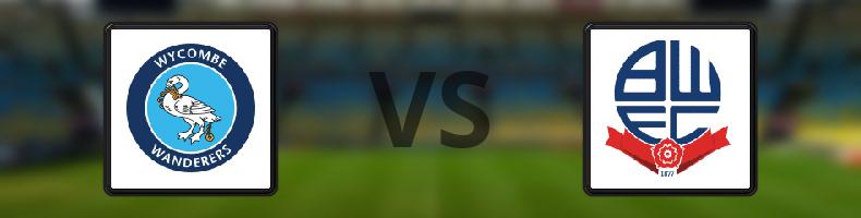 Wycombe - Bolton odds, speltips, resultat i League One