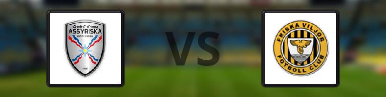 Assyriska - Friska Viljor FC odds, speltips, resultat i Division 1