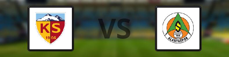 Kayserispor - Alanyaspor odds, speltips, resultat i Süper Lig