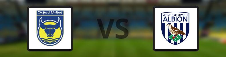 Oxford Utd - West Bromwich odds, speltips, resultat i EFL Championship