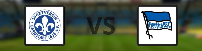 SV Darmstadt 98 - Hertha Berlin odds, speltips, resultat i 2. Bundesliga