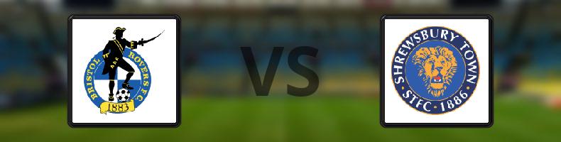 Bristol Rovers - Shrewsbury odds, speltips, resultat i League One