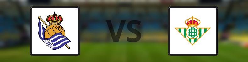 Real Sociedad - Real Betis odds, speltips, resultat i La Liga