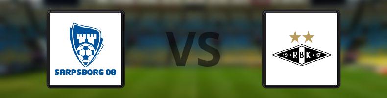 Sarpsborg 08 - Rosenborg odds, speltips, resultat i Eliteserien