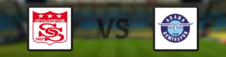 Sivasspor - Adana Demirspor odds, speltips, resultat i Süper Lig