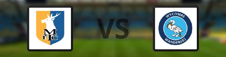 Mansfield - Wycombe odds, speltips, resultat i League One