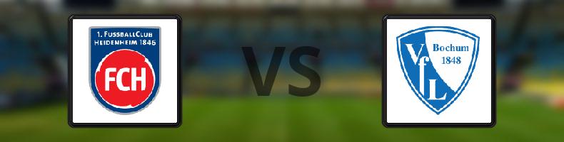 FC Heidenheim - Bochum odds, speltips, resultat i Bundesliga