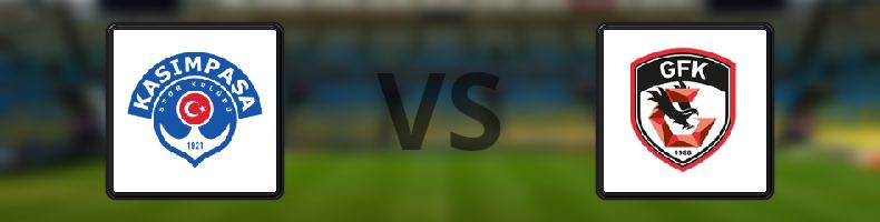 Kasimpasa - Gazişehir Gaziantep odds, speltips, resultat i Süper Lig