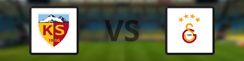 Kayserispor - Galatasaray odds, speltips, resultat i Süper Lig