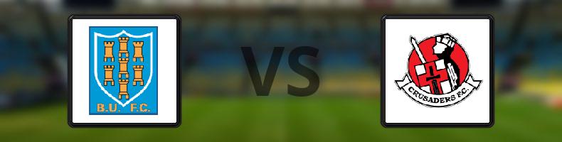 Ballymena United - Crusaders Belfast odds, speltips, resultat i NIFL Premiership