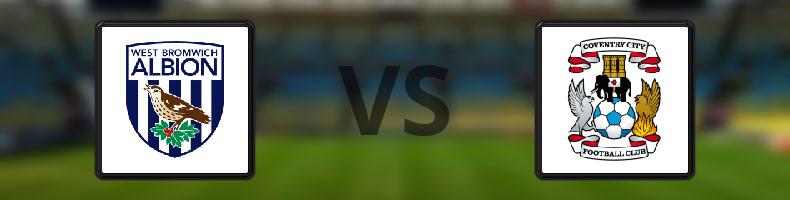 West Bromwich - Coventry odds, speltips, resultat i EFL Championship