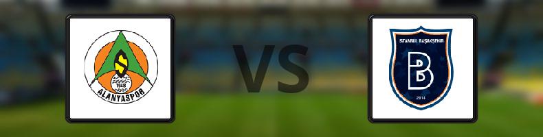 Alanyaspor - Istanbul Basaksehir odds, speltips, resultat i Süper Lig