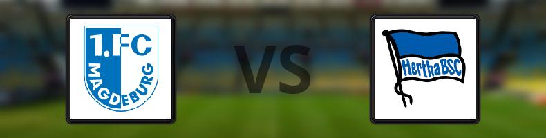 1. FC Magdeburg - Hertha Berlin odds, speltips, resultat i 2. Bundesliga