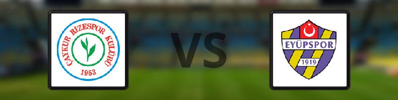 Çaykur Rizespor - Eyüpspor odds, speltips, resultat i Süper Lig