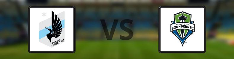 Minnesota United - Seattle Sounders odds, speltips, resultat i MLS