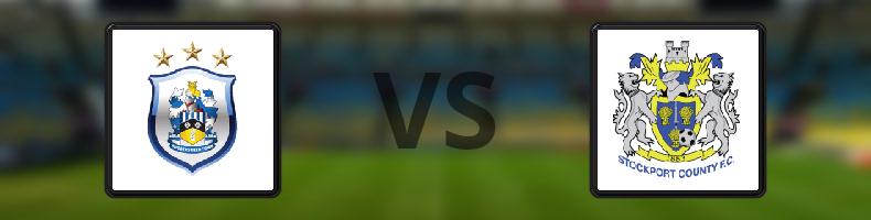 Huddersfield - Stockport odds, speltips, resultat i League One