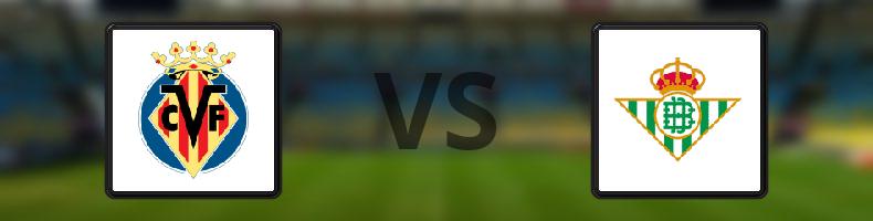 Villarreal - Real Betis odds, speltips, resultat i La Liga