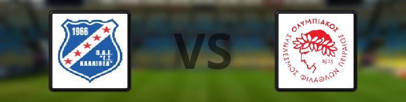 Kallithea - Olympiakos odds, speltips, resultat i Grekiska Superligan