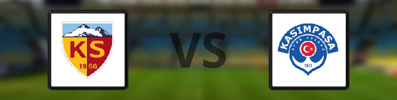 Kayserispor - Kasimpasa odds, speltips, resultat i Süper Lig