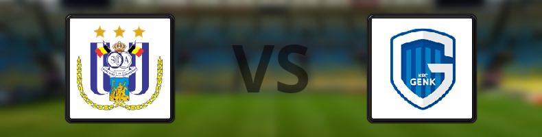 Anderlecht - RC Genk odds, speltips, resultat i Jupiler League