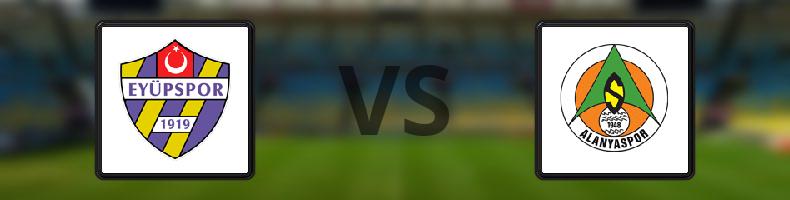 Eyüpspor - Alanyaspor odds, speltips, resultat i Süper Lig