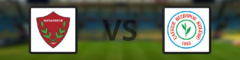 Hatayspor - Çaykur Rizespor odds, speltips, resultat i Süper Lig