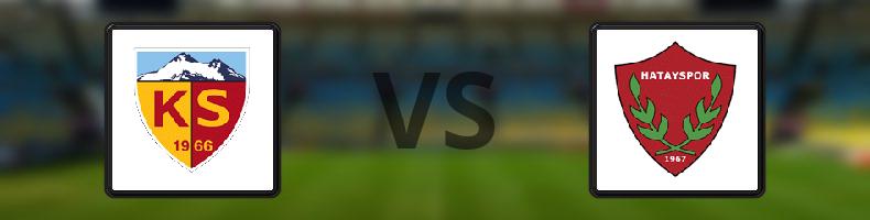 Kayserispor - Hatayspor odds, speltips, resultat i Süper Lig