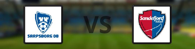 Sarpsborg 08 - Sandefjord odds, speltips, resultat i Eliteserien