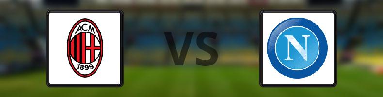 Milan - Napoli odds, speltips, resultat i Serie A