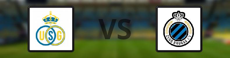 R.Union Saint-Gilloise - Club Brugge odds, speltips, resultat i Jupiler League