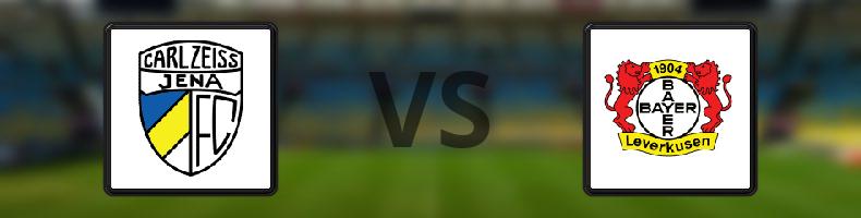 Carl Zeiss Jena - Bayer Leverkusen odds, speltips, resultat i Tyska cupen