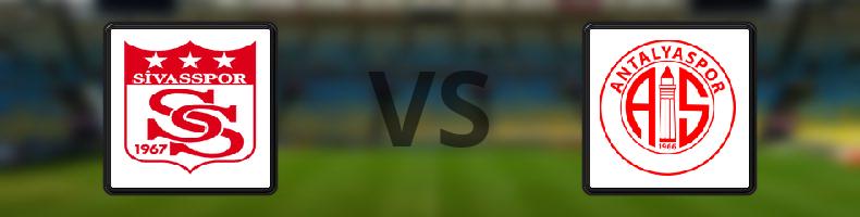 Sivasspor - Antalyaspor odds, speltips, resultat i Süper Lig