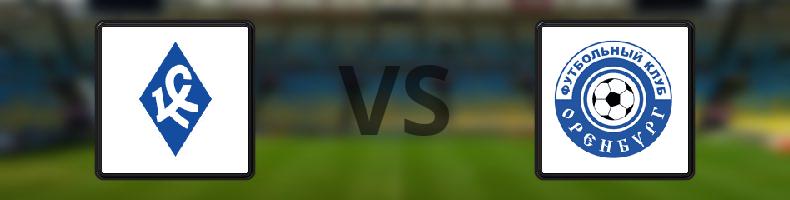 Kriliya Sovietov - FC Orenburg odds, speltips, resultat i Ryska Premier League