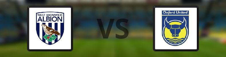 West Bromwich - Oxford Utd odds, speltips, resultat i EFL Championship