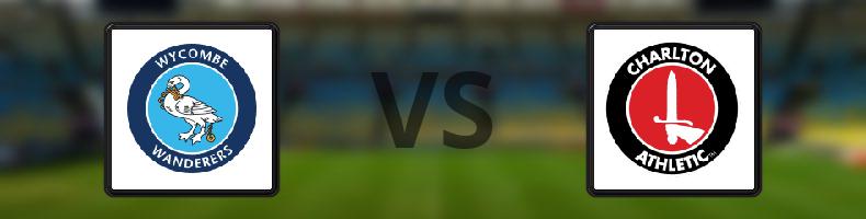 Wycombe - Charlton odds, speltips, resultat i League One