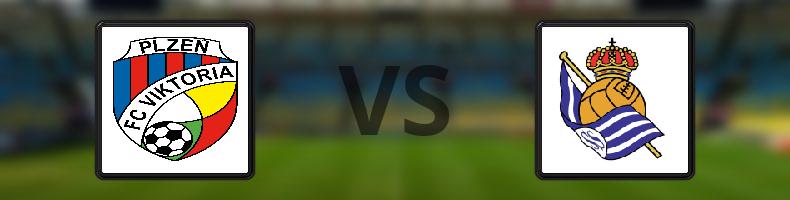 Viktoria Plzen - Real Sociedad odds, speltips, resultat i Europa League