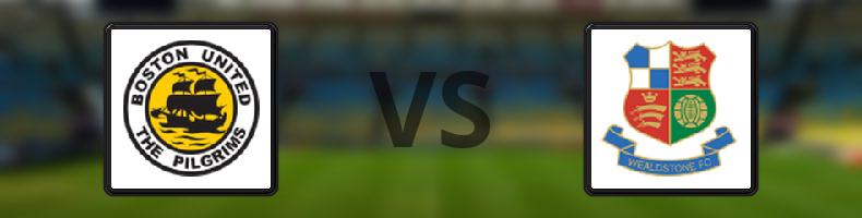 Boston United - Wealdstone odds, speltips, resultat i National League