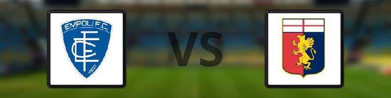 Empoli - Genoa odds, speltips, resultat i Serie A