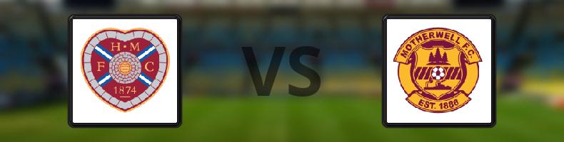 Hearts - Motherwell odds, speltips, resultat i Skotska Premiership