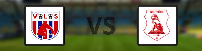 Volos FC - Panserraikos odds, speltips, resultat i Grekiska Superligan