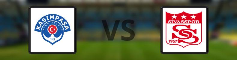 Kasimpasa - Sivasspor odds, speltips, resultat i Süper Lig